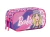 CARTUCHERA WABRO BARBIE ANIMAL PRINT DOBLE 2 CIERRES *2 OPCIONES DE COLOR