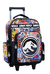 MOCHILA WABRO - JURASSIC WORLD ESTAMPADA 16" C/CARRO