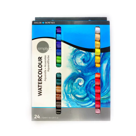 SET DE ACUARELAS DALER ROWNEY 12ML X 24
