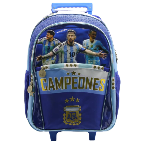 MOCHILA CRESKO AFA SELECCION ARGENTINA 18" CON CARRO