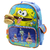 MOCHILA CRESKO BOB ESPONJA CON COLGANTE 18" ESPALDA - Librería y Juguetería D´Alessandro