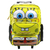 MOCHILA CRESKO BOB ESPONJA 18" CON CARRO