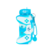 BOTELLA FOOTY SILICONA PLEGABLE 450ML *3 OPCIONES DE COLOR