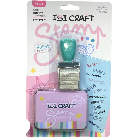 SELLO ROTATIVO IBICRAFT DECO BULLET 12 EN 1
