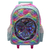 MOCHILA CRESKO - LOVE HEART SCHOOLER 18" C/CARRO