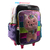 MOCHILA CRESKO - COLOURS CAT UNICORN 18" C/CARRO en internet