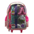 MOCHILA CRESKO - PRETTY C/PELUCHE 18" C/CARRO