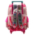 MOCHILA CRESKO - PRETTY C/PELUCHE 18" C/CARRO - comprar online