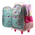 MOCHILA CRESKO - PRETTY C/PELUCHE 18" C/CARRO - Librería y Juguetería D´Alessandro