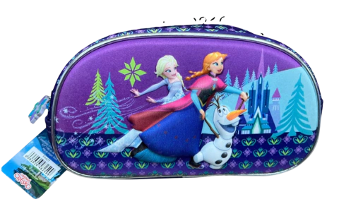 CARTUCHERA CRESKO FROZEN 3D 1 CIERRE TELA