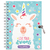 DIARIO ÍNTIMO RY GLITTER 50 HOJAS 13X18CM - Librería y Juguetería D´Alessandro