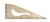 ESCUADRA DE MDF FIME MODISTA 55CM