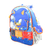MOCHILA CRESKO SONIC 16" ESPALDA - Librería y Juguetería D´Alessandro