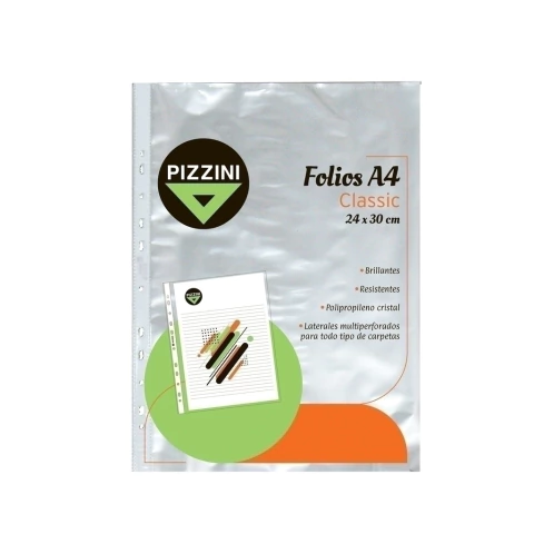 FOLIO PIZZINI A4 X 10