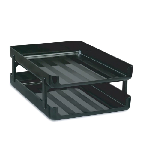 BANDEJA PIZZINI OFICIO 2 PISOS APILABLE