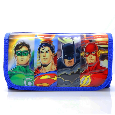 CARTUCHERA CRESKO DESPLEGABLE LIGA DE LA JUSTICIA