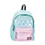 MOCHILA FILGO - KEIWAY AESTHETIC MATELASEADO VERDE AGUA 17" ESPALDA