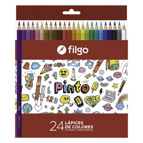 LÁPIZ FILGO COLOR X 24