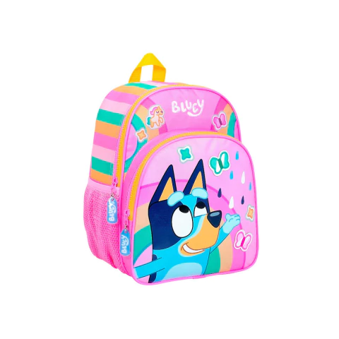 MOCHILA WABRO BLUEY - ARCOIRIS LINE ROSA - 12" - comprar online