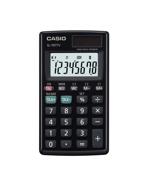 CALCULADORA CASIO SL-979TV-BK