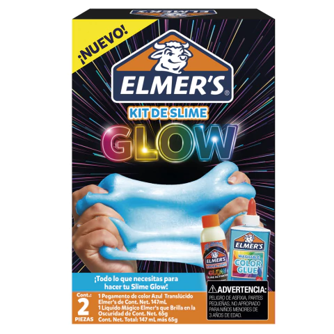 KIT DE SLIME ELMER´S GLOW IN THE DARK