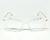 Óculos de Grau Transparente Cristal Gatinho Acetato 68258 - loja online