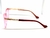 Óculos Feminino Tokyo Pink Acetato 7682 na internet