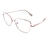 Óculos de Grau Feminino Gatinho Rosa Titânio BR96017 - comprar online