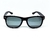 Óculos de Sol Preto Acetato New Wayfarer Citrine GS87001 na internet