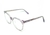 Óculos Armação de Grau Acetato Redondo Feminino Citrine HG9853 - comprar online