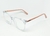 Óculos Armação de Grau Acetato Redondo Feminino Citrine HG9853 - loja online