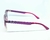 Óculos de Sol Polarizado Acetato Roxo Redondo Citrine JC1809 na internet