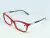 Óculos de Grau Feminino Lacoste Acetato Vermelho
