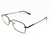 Óculos de Grau Masculino Retangulo Prata Titânio MT6587 - loja online