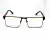 Óculos de Grau Clip On Preto Metal Citrine OM22209 na internet