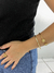 Imagem do Bracelete Cristais em Aço Inoxidável