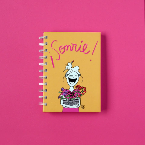 Libreta "Sonríe"