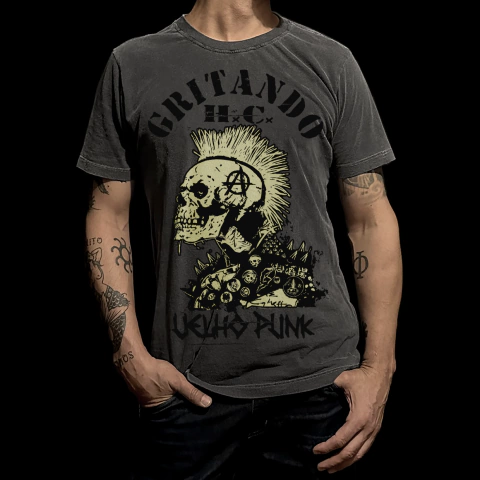 Velho Punk 2 cores Gritando HC chumbo estonado - comprar online