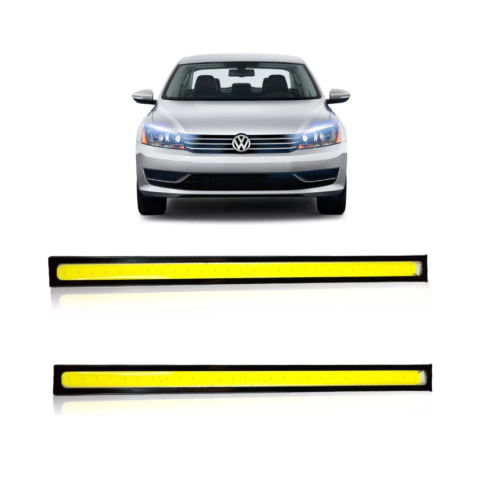 Led Cob Drl, 17 Cm *Antinieblas X Par Faro Auxiliar Blanco Frio Universal