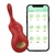 VIBRADOR DE CALCINHA VIA APP 9 MODOS - VERMELHO