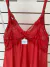 CAMISOLA TULE FLÁVIA - VERMELHO - comprar online