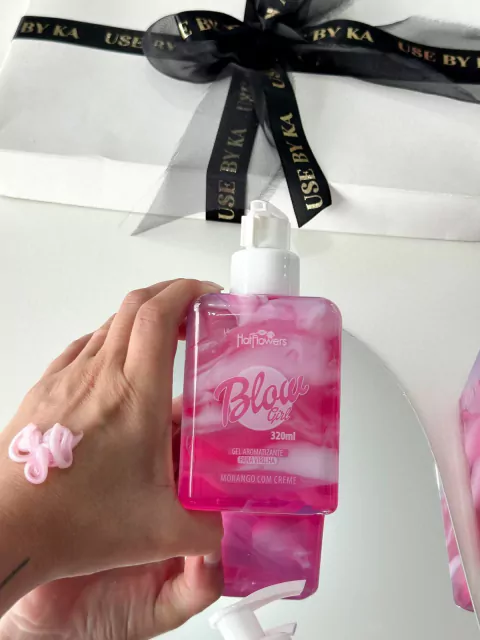 GEL AROMATIZANTE HIDRATANTE BEIJÁVEL PARA VIRILHA - BLOW GEL