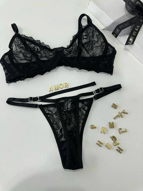 CONJUNTO PERSONALIZÁVEL - PRETO - comprar online