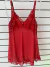 CAMISOLA TULE FLÁVIA - VERMELHO na internet