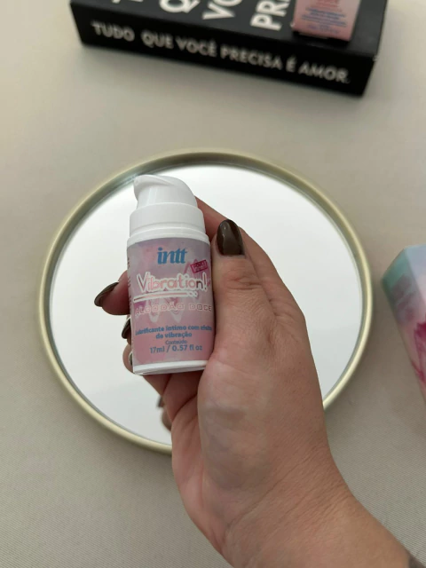 VIBRATION GEL EXCITANTE QUE VIBRA POWER SABOR ALGODÃO DOCE 17ML - comprar online