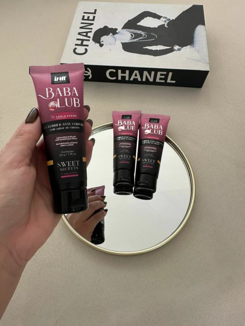 LUBRIFICANTE BASE DE ÁGUA SABOR CHICLETE BABALU - comprar online