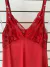 CAMISOLA TULE FLÁVIA - VERMELHO - usebyka