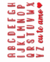 CARTELA SEXY TATTOO - LETRAS
