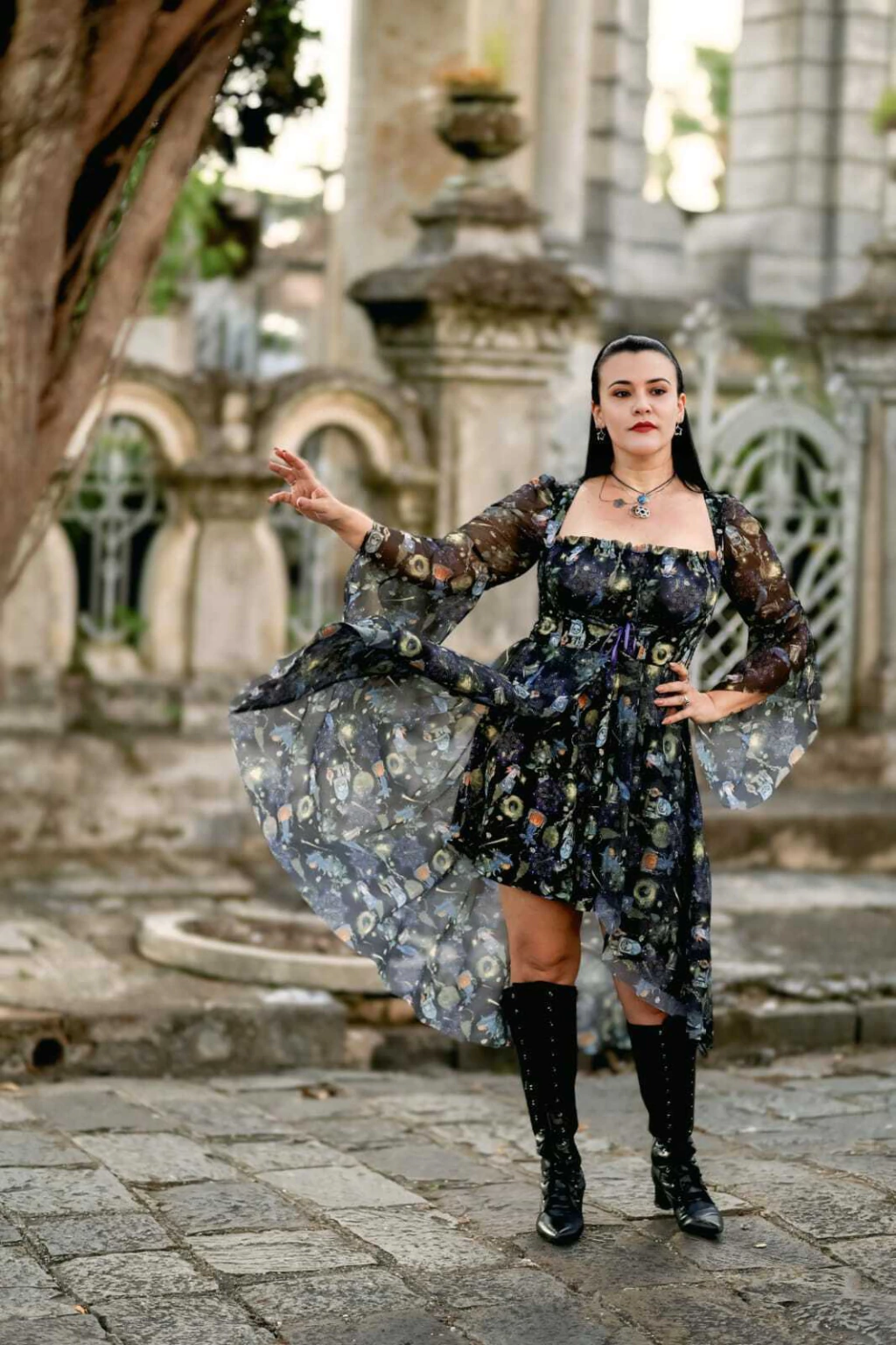 Vestido Mistérios do Jardim