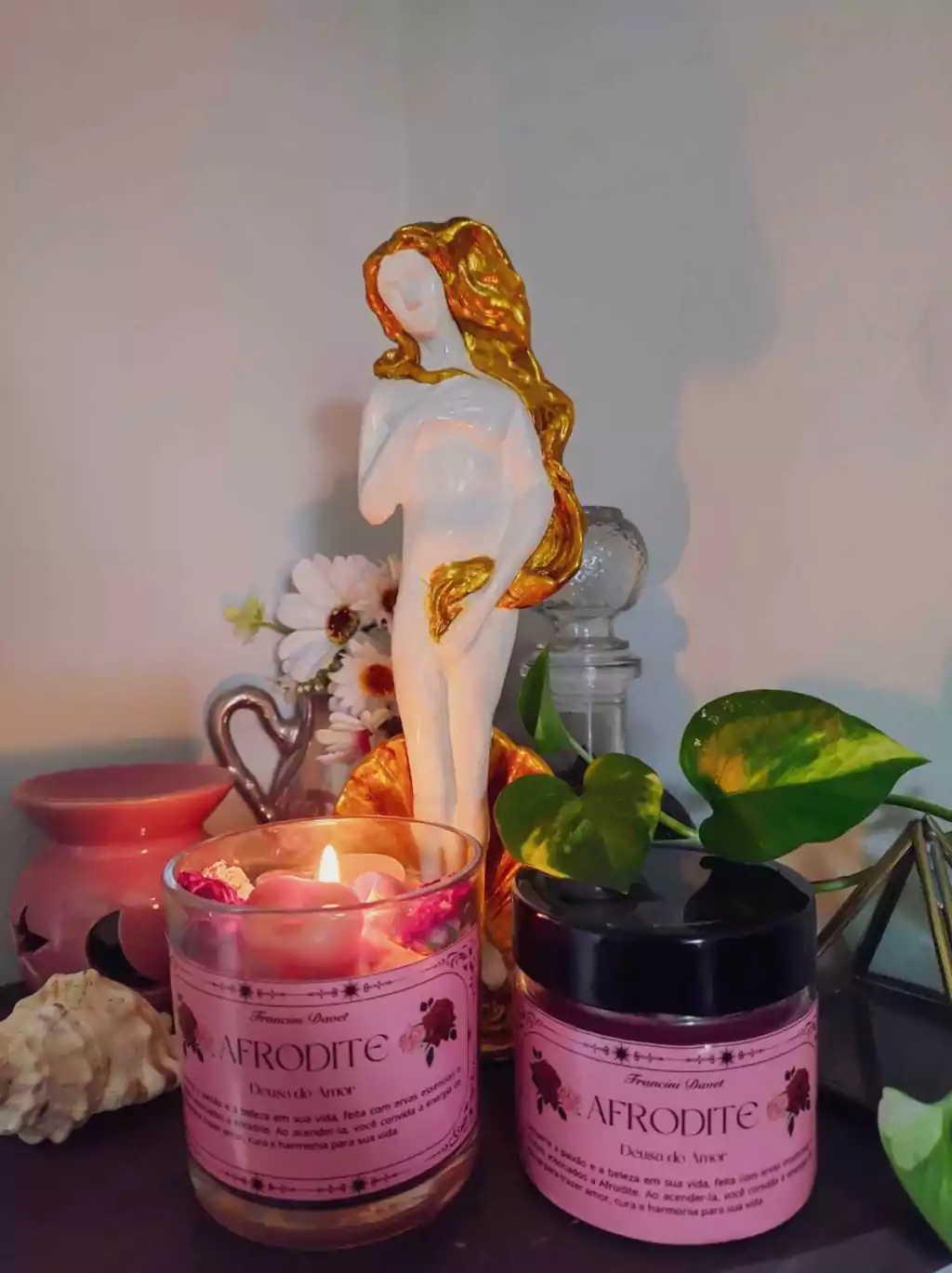 Vela para Afrodite
